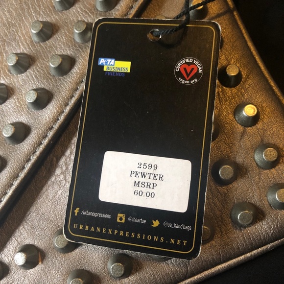 Urban Expressions Chrome Clutch - Picture 4 of 7